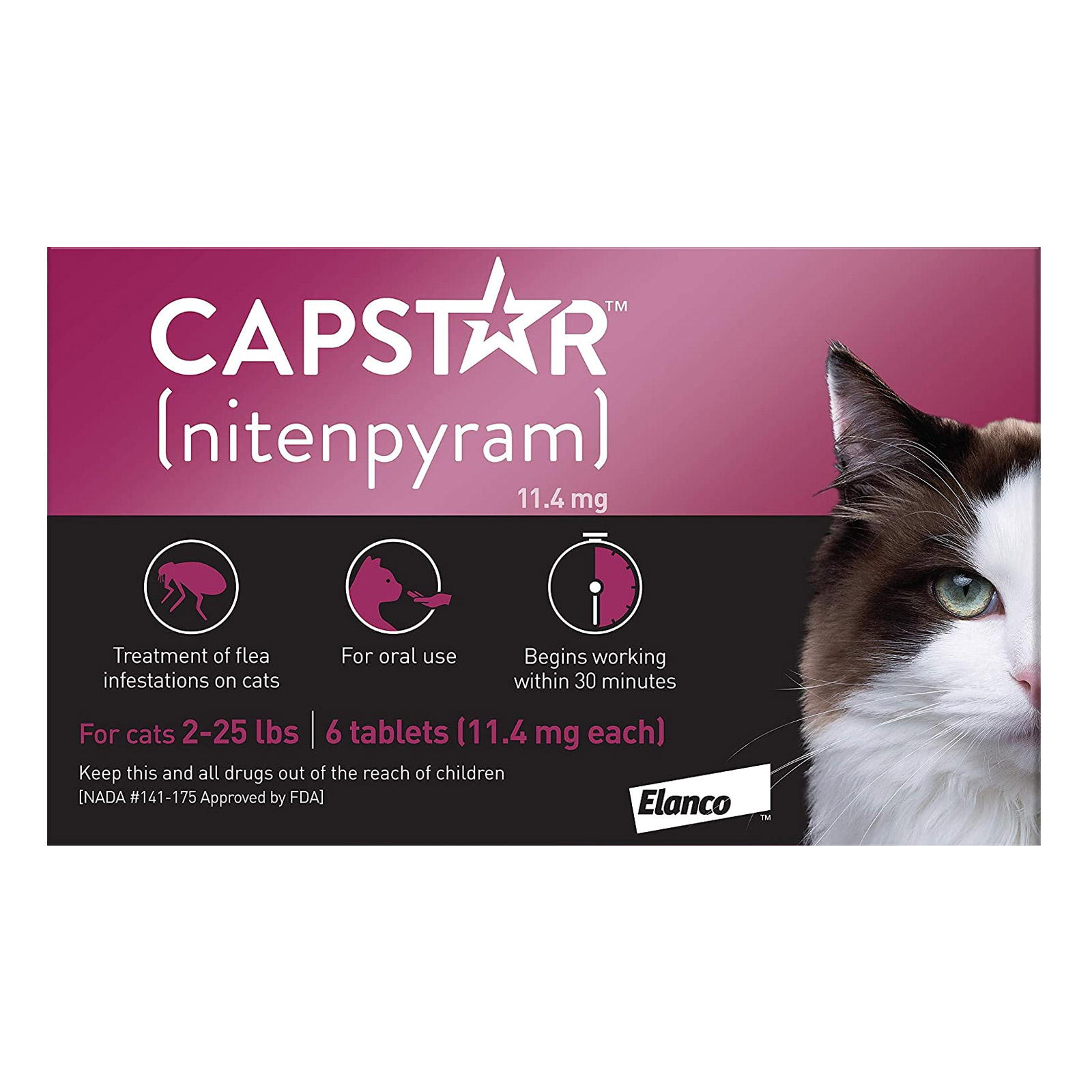 Capstar Cats 2 - 25 lbs